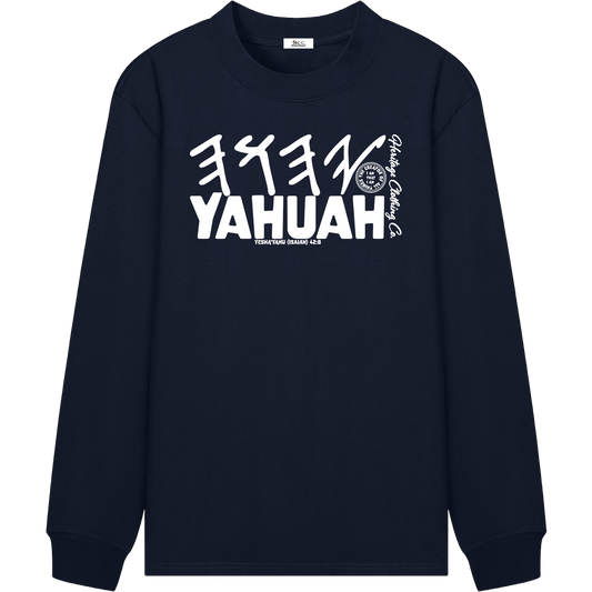 Heritage Clothing Co.,heritageclothingco,Yahuah,Yahusha,100% Cotton,True Name,Long-Sleeve,T-Shirt,Long-Sleeve T-Shirt,Men's
