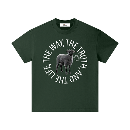 HeritageClothingCo.,heritageclothingco,Yahuah,Yahusha,100% Cotton,Short-Sleeve,Graphic Tee,Sacrificial Lamb,T-Shirt,Children's T-Shirt