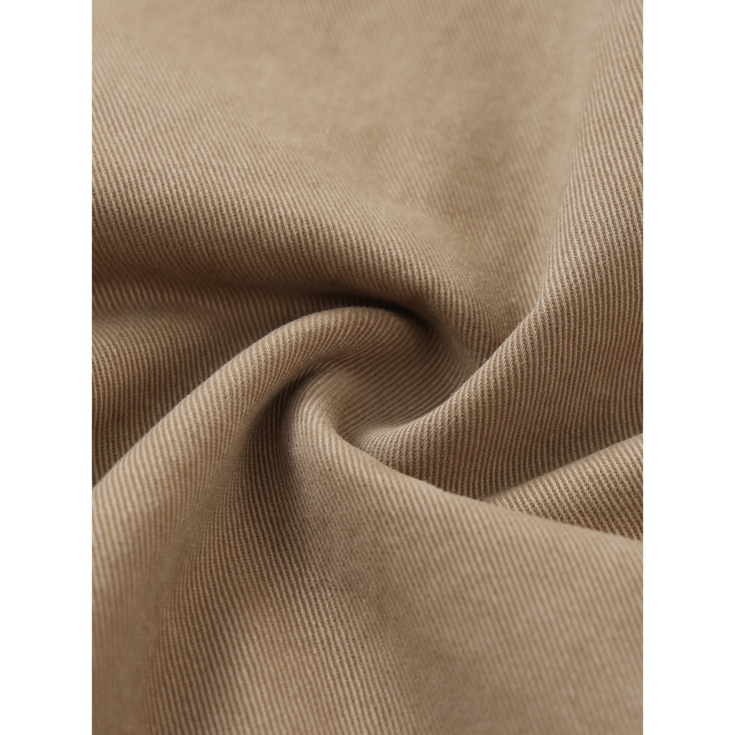 Men’s Heritage Brown, Beige Cargo Pants made from 100 percent cotton with a mid rise elastic waist and loose full length fit