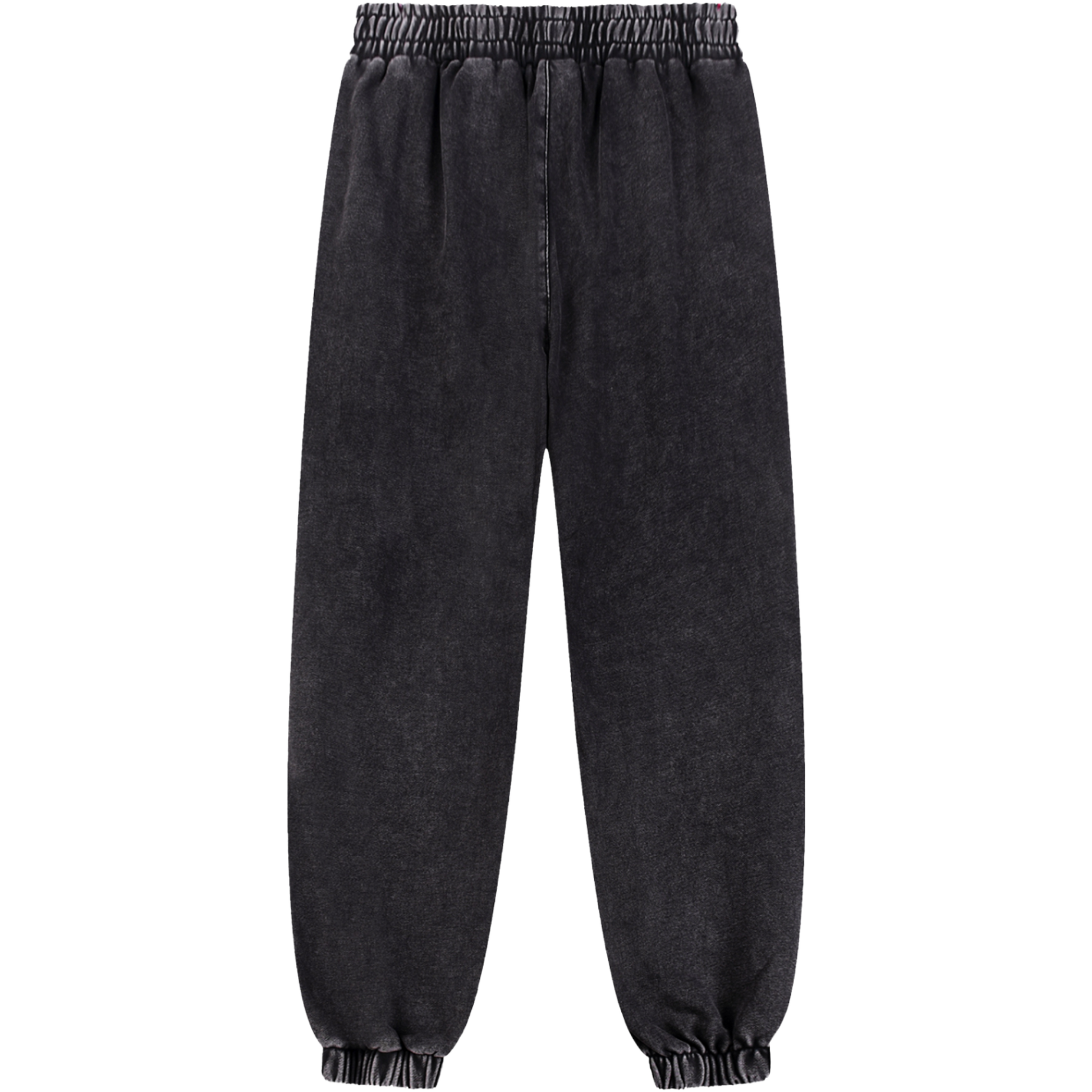 peace purity and presence women’s cotton sweatpants black back view