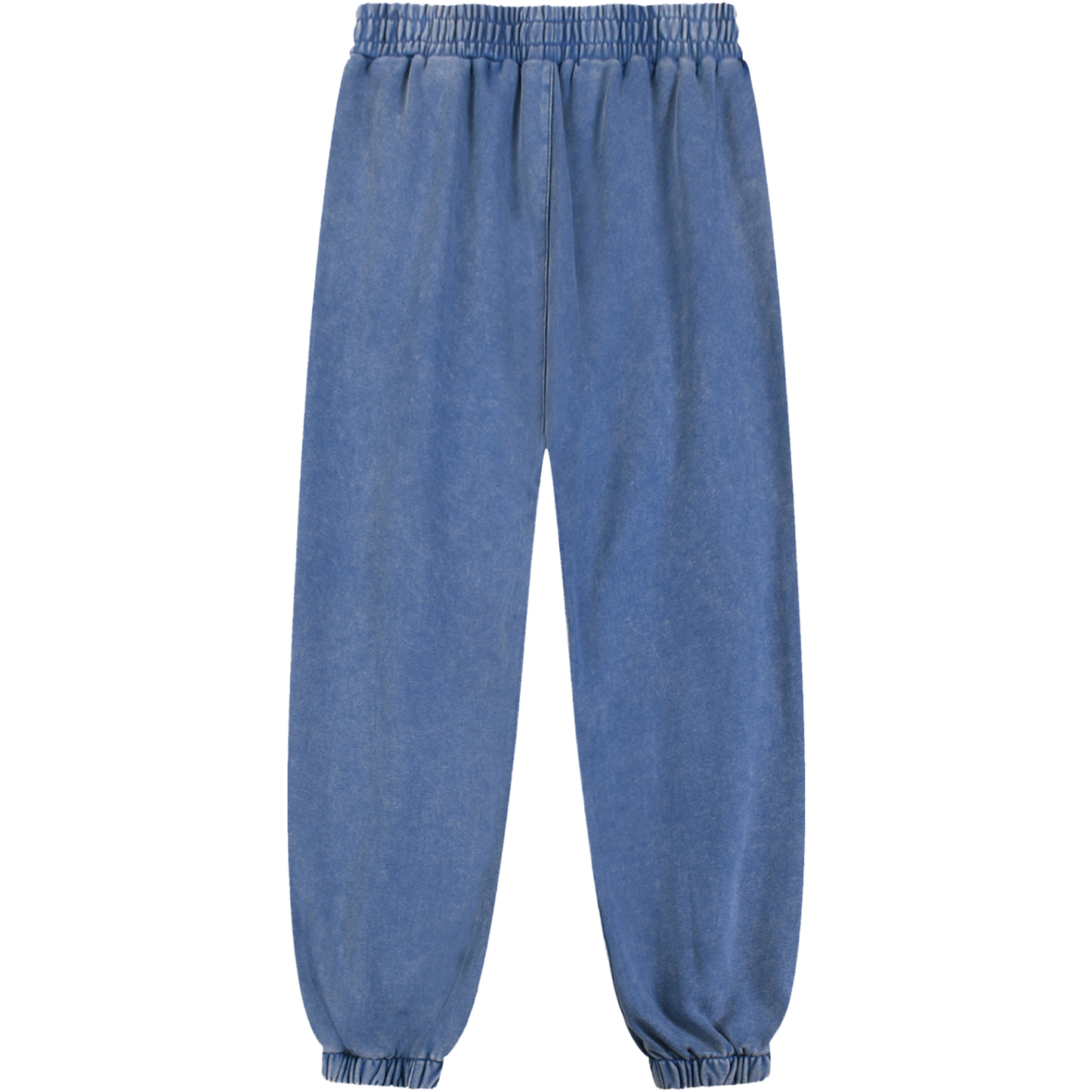 peace purity and presence women’s cotton sweatpants royal blue back view