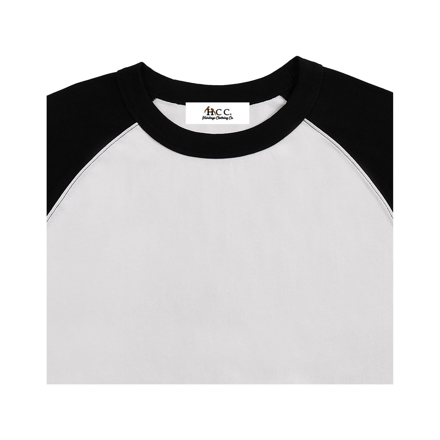 Two-Tone Raglan Short-Sleeve T-Shirt