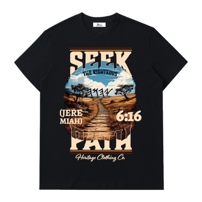 Seek The Righteous Path Short-Sleeve T-Shirt