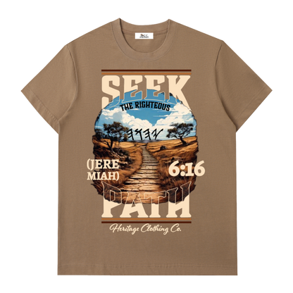 Seek The Righteous Path Short-Sleeve T-Shirt
