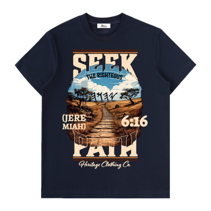 Seek The Righteous Path Short-Sleeve T-Shirt