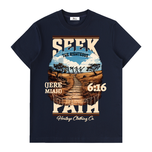 Seek The Righteous Path Short-Sleeve T-Shirt