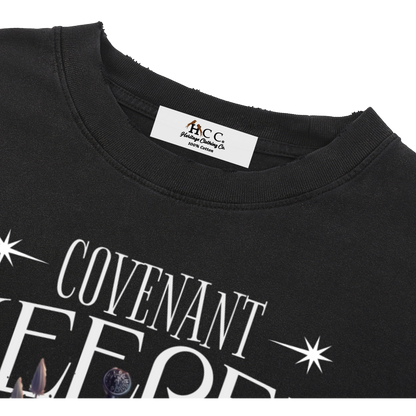 Covenant Keeper Women's Distressed Hem T-Shirt
